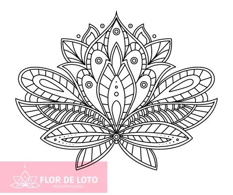 diseños de tattoo de la Flor de Loto