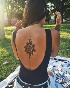 Tatuaje Flor de Loto Mandala