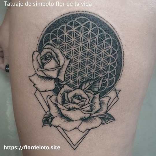 flor de la vida tatuaje