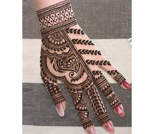 Diseños de mehndi fáciles de henna para principiantes
