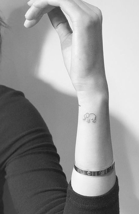 Tatuaje de elefante