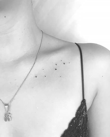 Tatuajes de estrellas para mujeres