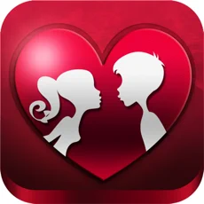 logotipo de la aplicación de prueba de amor